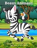 Beaux Animaux - Livre de coloriage pour les garçons