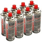 Pack de 8 cartouches gaz 227g butane Bouteille de gaz