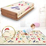 Tapis de Jeu pour Enfant Bebe 180x200x1,5cm Tapis de