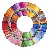Noa Home Deco Fil à Broder Embroidery Floss, 100 Couleurs