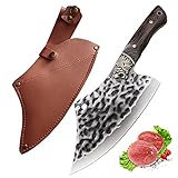 Fubinaty Couteau couperet 8 pouces Couteau de chef