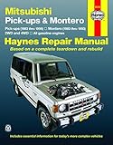 Mitsubishi Pickups and Montero, 1983-1996