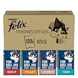 Felix | Tendres Effilés | Aliment Complet pour Chat