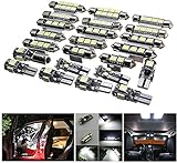 WE-WIN Ampoule Intérieure Voiture LED, 23Pcs Car LED