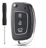 HooRLZ Coque Clé Hyundai pour Hyundai I20 I30 I40 Ix20