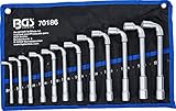 BGS Jeu de clés à pipe - SW 8 - 19 mm - 12 pcs. 70186