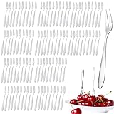 CINY 100 Fourchettes à Dessert, Fourchette à Fruits