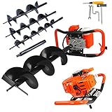 DEMON - Tarière thermique avec moteur à explosion 62