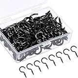 120 Crochets à Vis Crochet Métal de Tasse Cintre avec