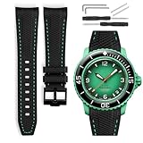 HORACE Bracelet de montre caoutchouc 22mm compatible