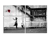 Piy Painting Banksy Graffiti Art Décor, Impression