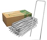 GardenGloss Piquets de Fixation en Acier Galvanisé