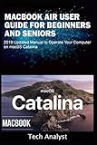 MacBook Air User Guide for Beginners and Seniors: 2019