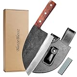 BleezeBlessz Couteau de chef couteau couperet couteau