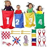 GOLDGE 32PCS 4-in-1 Ensemble de Sports Day Jeux Fournitures,
