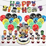 Ballons de Super-Héros,Ballons de Décoration de Fête