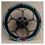 Felgenaufkleber pour Ya-MA-HA YZF R125 YZFR125 Autocollants