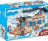 PLAYMOBIL 9280 Chalet avec skieurs - - Family Fun-
