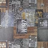 Venilia Film adhésif aspect industriel, Garage, 45