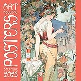 Art Nouveau Posters Wall Calendar 2026 (Art Calendar)