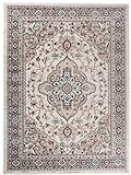 Grande Tapis d'Orient - BLANC BEIGE CRÈME - Motif Persan