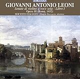 Leoni Giovanni Antonio : Sonates pour Violon et Basse