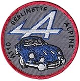 E008 - Ecusson Patch Brodé Thermocollant - Diametre