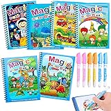 6 Pièces Livre de Coloriage a L’eau à Enfant Magic