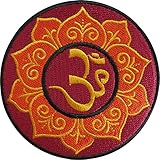 Écusson brodé thermocollant ou à coudre - Motif bouddhiste