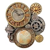 Design Toscano Engrenages du Temps Steampunk Sculpture