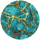 ITNRSIIET Tapis de Souris Rond, Mouse Pad pour Ordinateur