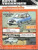REVUE TECHNIQUE AUTOMOBILE N° 459 CITROEN AXEL / 11