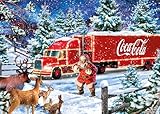 Schmidt Spiele 57598 Coca Cola Camion de Noël, 1000