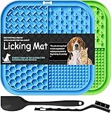 Lesipee Lot de 2 tapis à lécher pour chiens et chats
