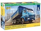 Zvezda 923006-1/43 Kamaz Kipper - Échelle 1:43