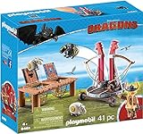 PLAYMOBIL 9461 Gueulfor avec baliste lance-mouton -