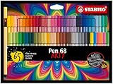 STABILO Feutre dessin Pen 68 - Etui carton ARTY x 65