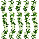 ADORAMOUR 5 Paquets Vigne de Fleur Artificielle pour