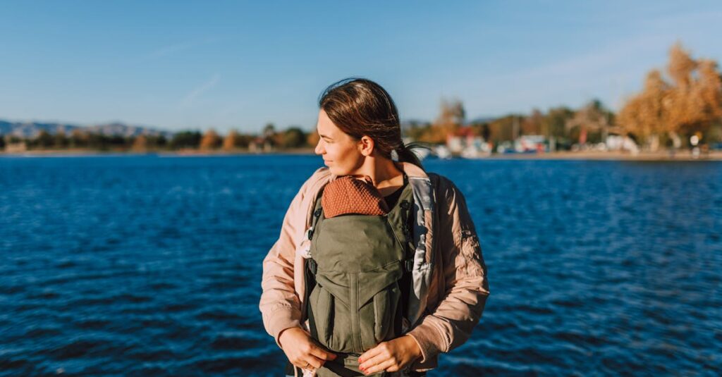 découvrez nos porte-bébés de randonnée ergonomiques et confortables, idéals pour explorer la nature en toute sécurité avec votre enfant.